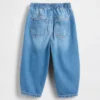 Baby og Småbarn-Jeans med elastisk linning