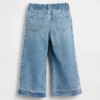 Baby og Småbarn-Jeans med sommerfuglmotiv og løs passform