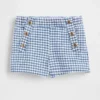 Baby og Småbarn-shorts i denim med matrosmønster