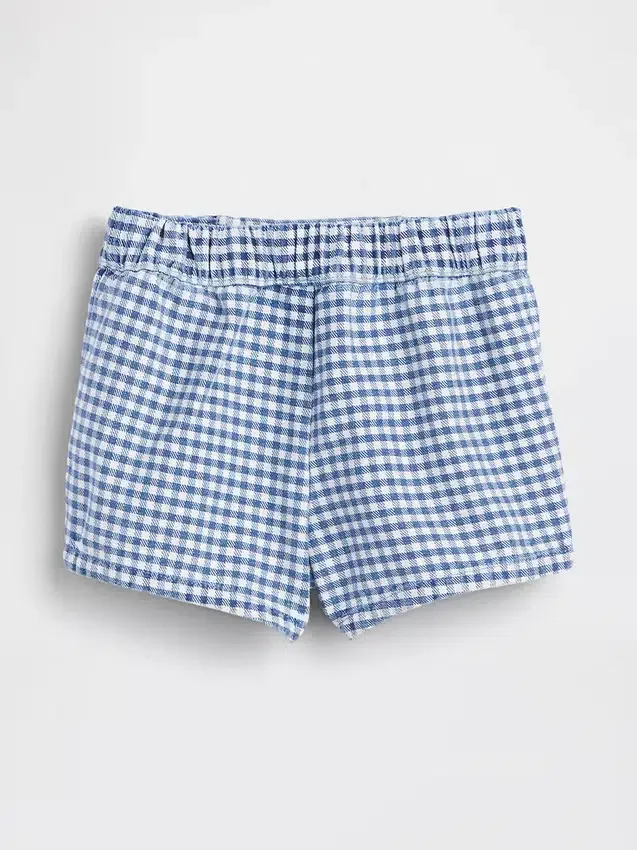 Baby og Småbarn-shorts i denim med matrosmønster