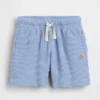 Baby og Småbarn-shorts i vaffelstrikk med påtrekk