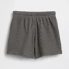 Baby og Småbarn-shorts i vaffelstrikk med påtrekk