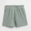 Baby og Småbarn-shorts i vaffelstrikk med påtrekk
