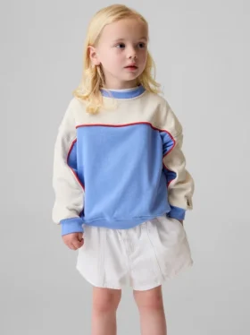Baby og Småbarn-sweatshirt i Vintagesoft-frotté