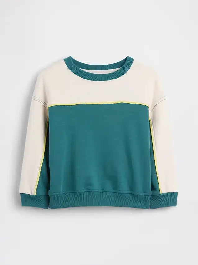 Baby og Småbarn-sweatshirt i Vintagesoft-frotté