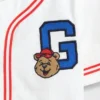 Baby og Småbarn-T-skjorte i baseballstil med Brannan Bear-logo