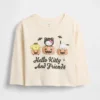 Baby og Småbarn-T-skjorte med Hello Kitty-motiv til Halloween
