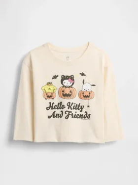 Baby og Småbarn-T-skjorte med Hello Kitty-motiv til Halloween