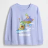 Baby og Småbarn-T-skjorte med Spongebob Squarepants-logo