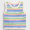 Baby og Småbarn-tanktop i heklet bomull