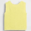 Baby og Småbarn-tanktop i heklet bomull