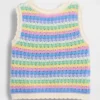 Baby og Småbarn-tanktop i heklet bomull