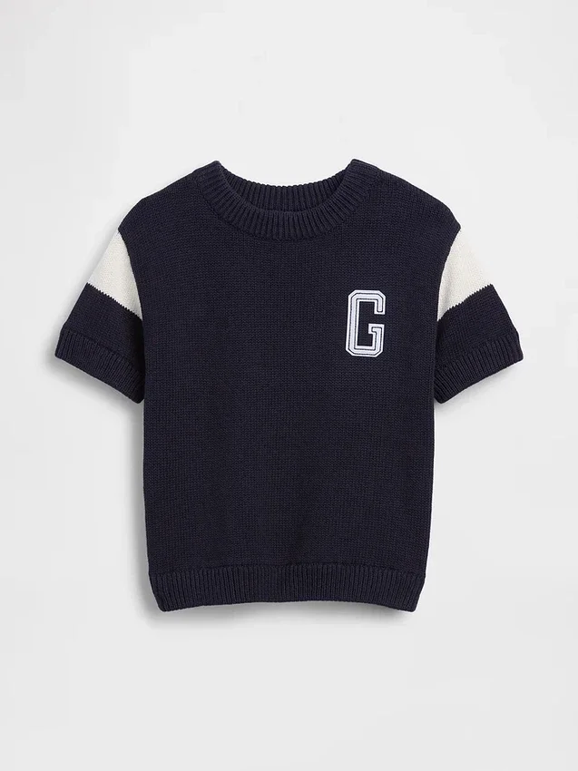 Baby og Småbarns genser med varsity-logo