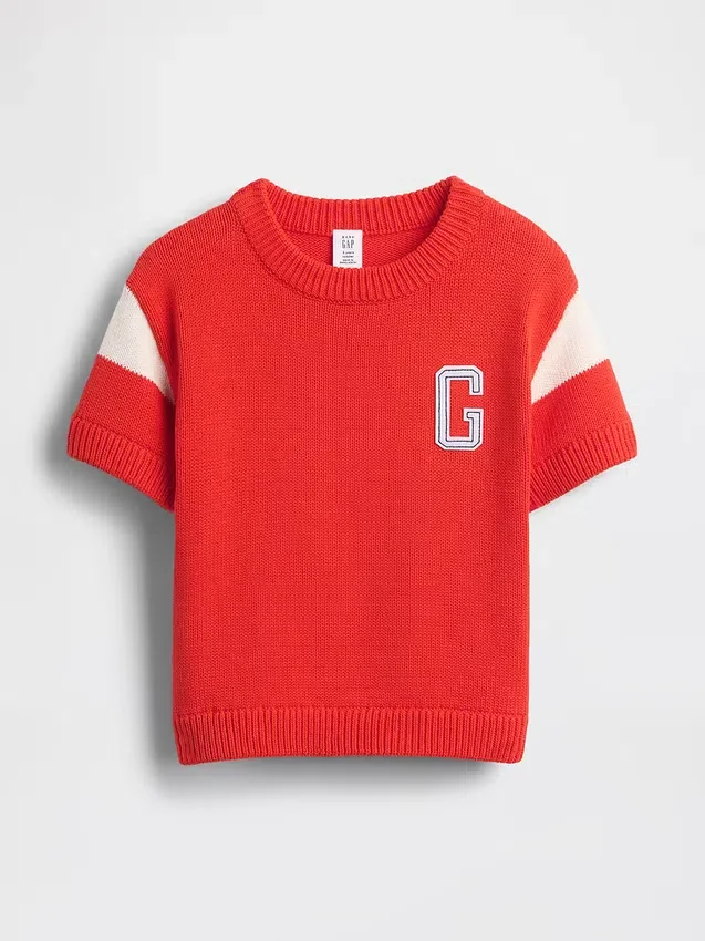 Baby og Småbarns genser med varsity-logo