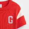 Baby og Småbarns genser med varsity-logo