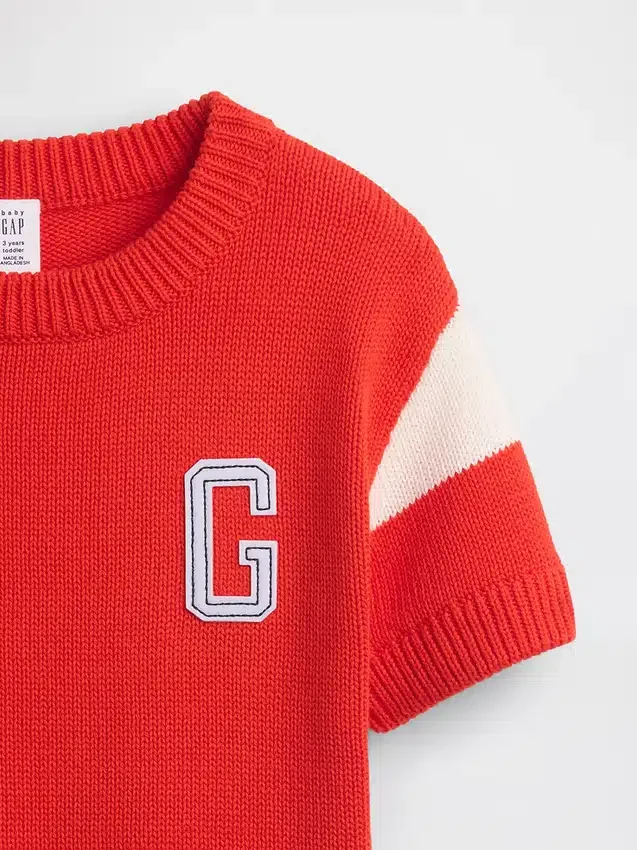 Baby og Småbarns genser med varsity-logo