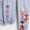 Baby og Småbarnsett med Marvel Vintagesoft-hettegenser