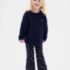 Baby og Småbarnsleggings med koselig fôr og utvidet ben