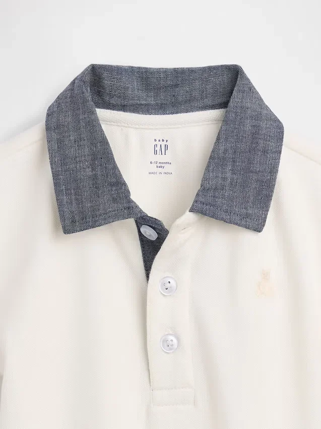 Baby Pique Polo Shorty heldrakt