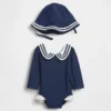 Baby Sailor Rash Guard-badesett