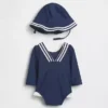 Baby Sailor Rash Guard-badesett