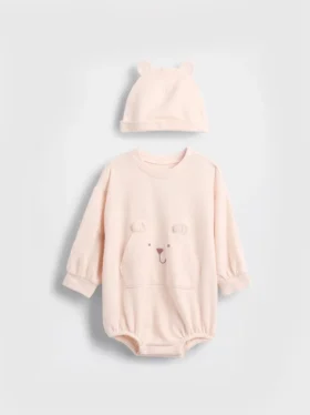 Baby Softspun Bear Bubble-sett