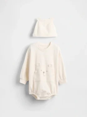 Baby Softspun Bear Bubble-sett
