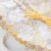 Baby-solhatt med blomstermønster
