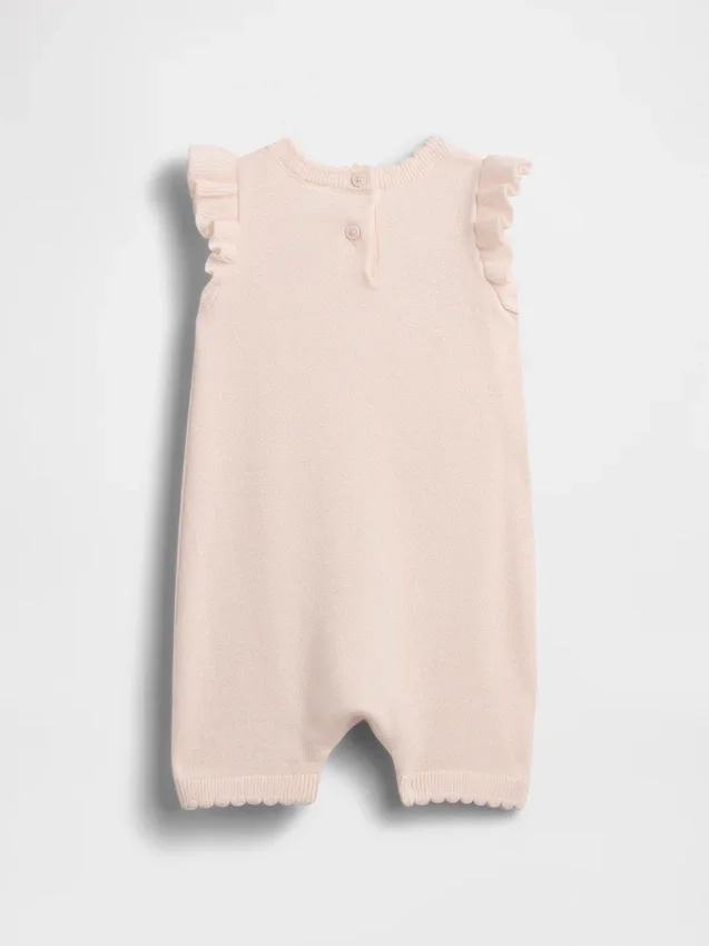 Baby Strawberry-genser, kort heldrakt