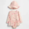 Baby Strawberry Rash Guard-badesett