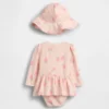 Baby Strawberry Rash Guard-badesett