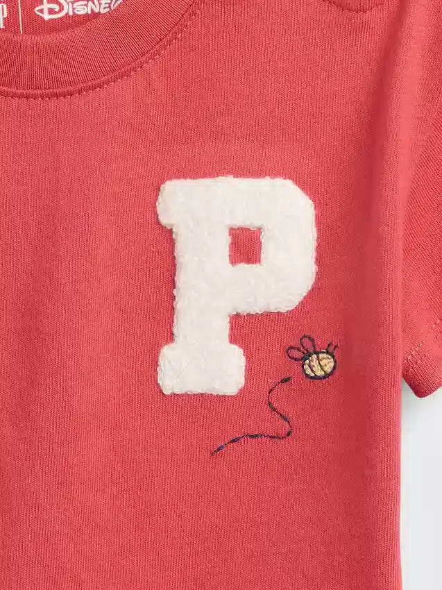 Baby-T-skjorte med Winnie the Pooh-motiv