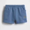 Baby Vintagesoft shorts med lommer og elastisk linning