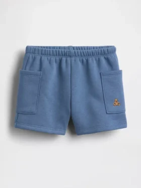 Baby Vintagesoft shorts med lommer og elastisk linning