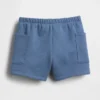 Baby Vintagesoft shorts med lommer og elastisk linning