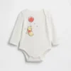 Baby Winnie the Pooh-body i økologisk bomull