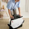 Babybjörn reiseseng Light og laken-pakke