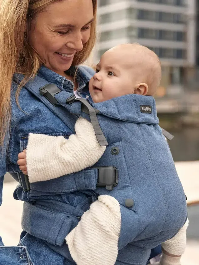 Babybjörn vevd melange-bæresele Harmony