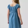 Babydoll-kjoler i denim for barn