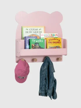 babyGap Brannan Bear vegghylle med 4 kroker