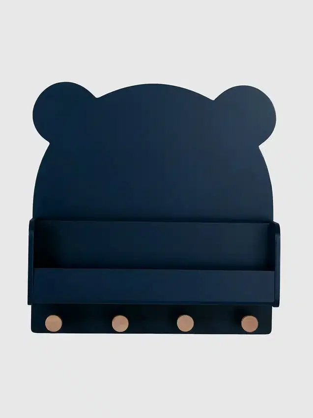babyGap Brannan Bear vegghylle med 4 kroker