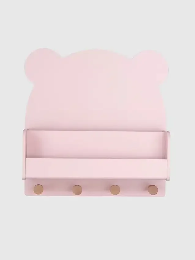 babyGap Brannan Bear vegghylle med 4 kroker