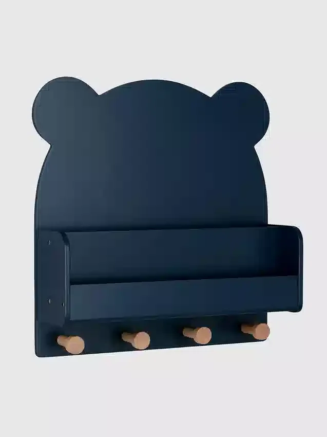 babyGap Brannan Bear vegghylle med 4 kroker