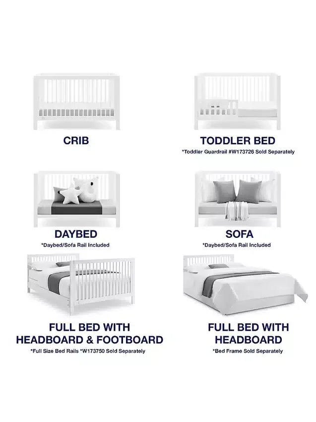 babyGap Charlie konvertibel barneseng