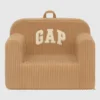 babyGap ribbet velour-skumstol med logo