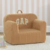 babyGap ribbet velour-skumstol med logo