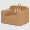 babyGap ribbet velour-skumstol med logo