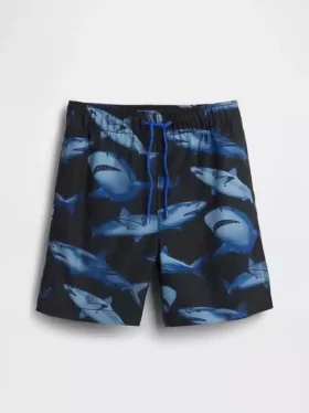 Badeshorts for barn, 5", resirkulert