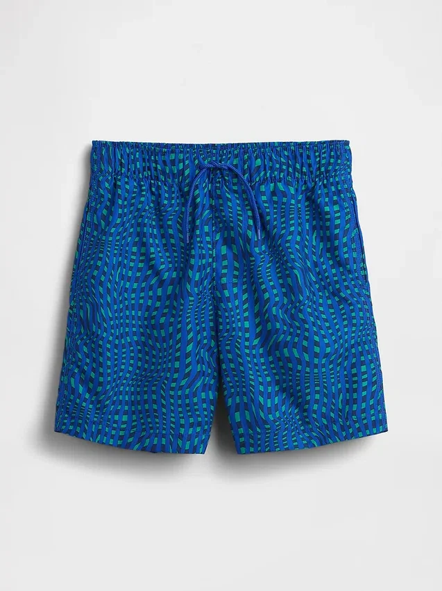 Badeshorts for barn, 5", resirkulert