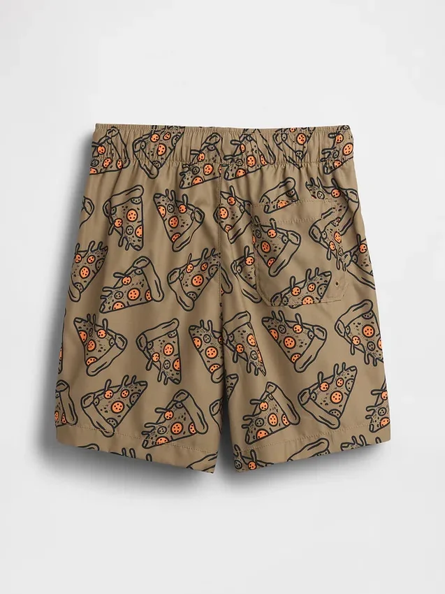 Badeshorts for barn, 5", resirkulert